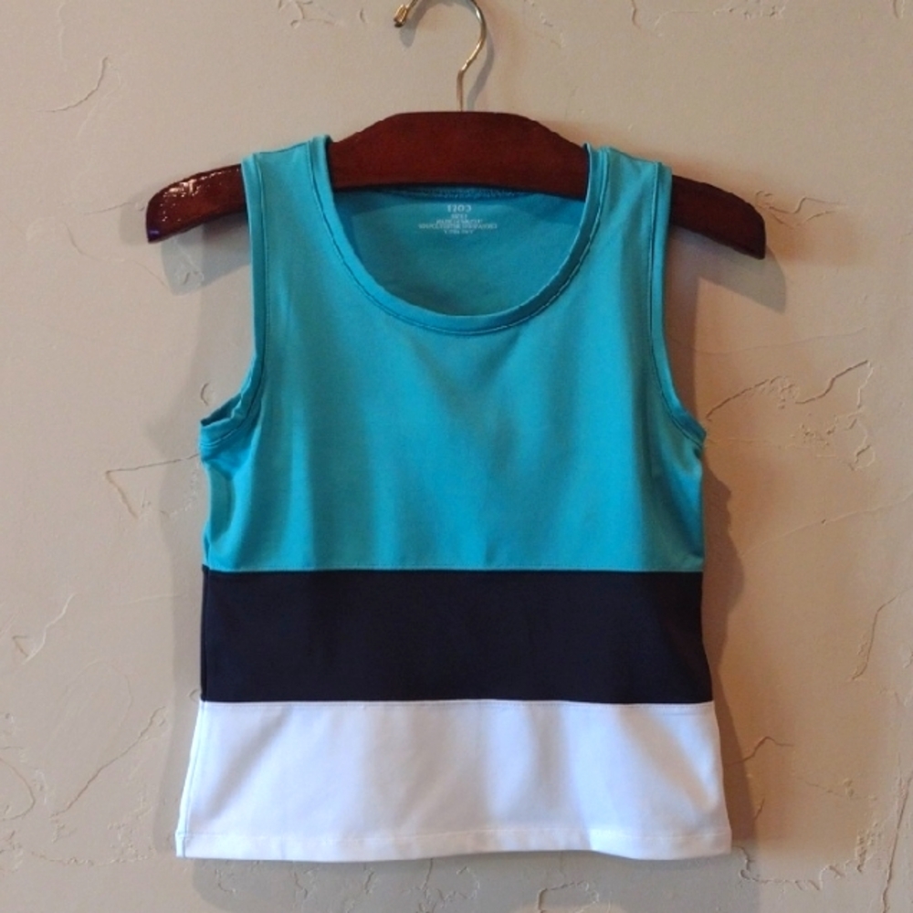 IZOD Color Block Sports Tank Top